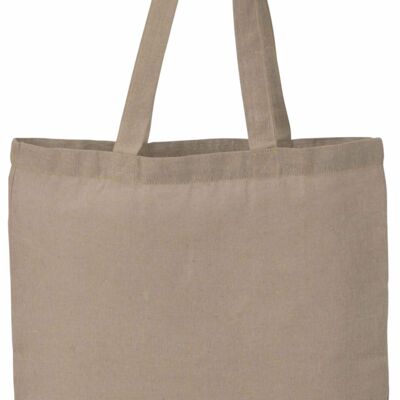 Eco-Friendly 5oz Recycled Cotton Twill Tote Bag (16.5hx15w) Thumbnail